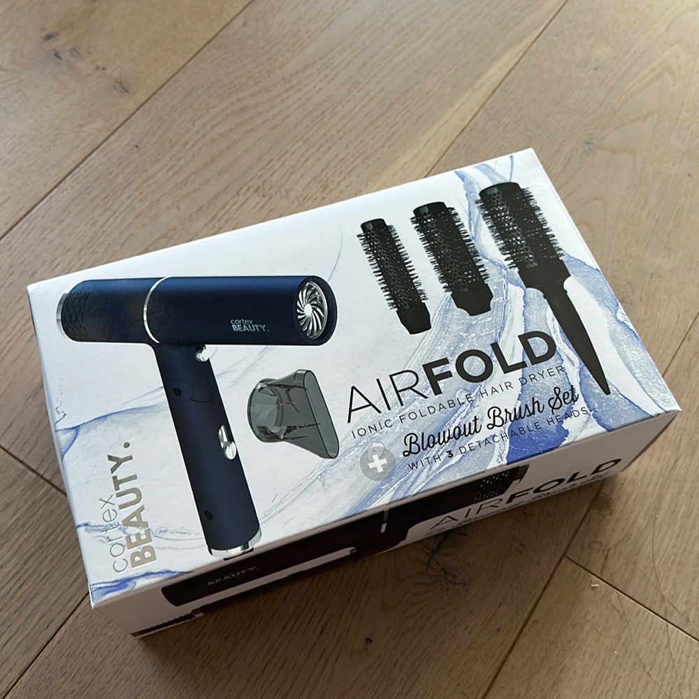 Cortex Beauty Airfold Hairdryer +brush